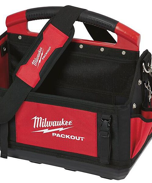 Milwaukee 40cm PACKOUT Tote Tool Bag 31 Pocket Heavy Duty Toolbag 4932464085